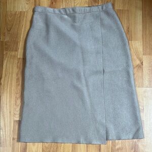 Elegant Gray Women's Skirt